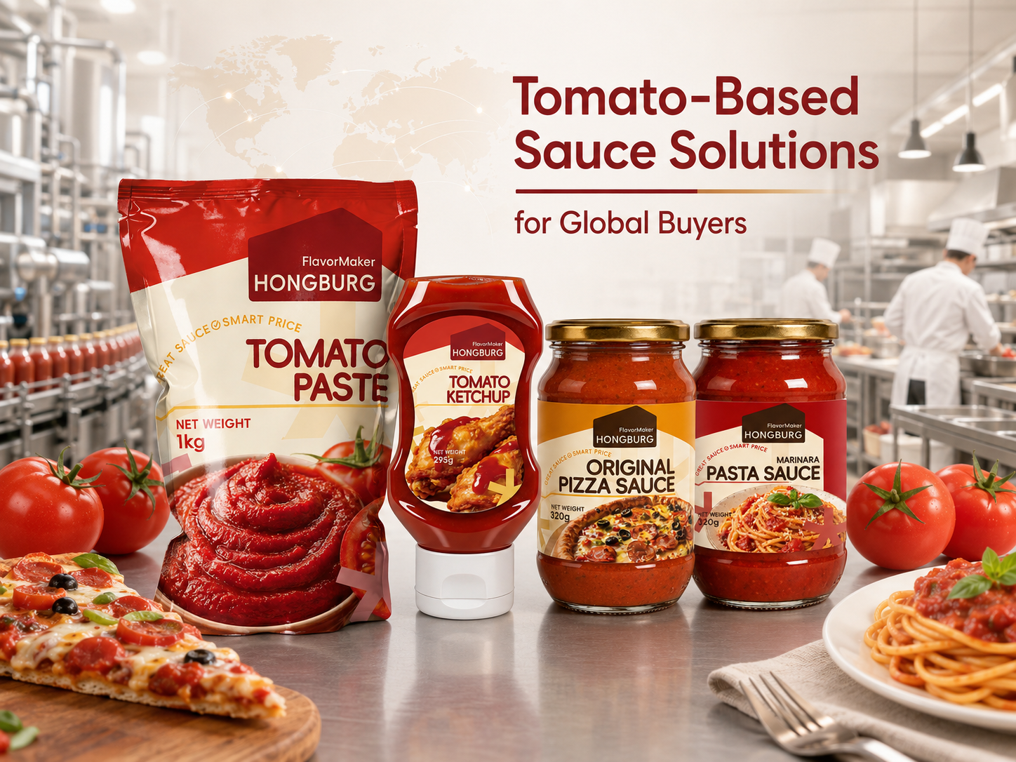 Cur Tomato-Substructio Sauces Magis speciales fiunt pro emptoribus?