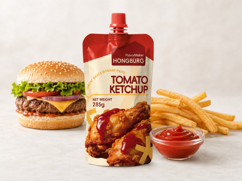 Classic Nullam Ketchup in Fries et Burgers