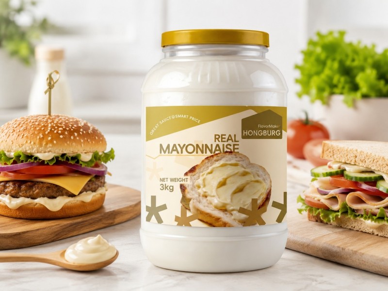 Cremeo Smooth Verus Mayonnaise ad Sandwiches et burgenses