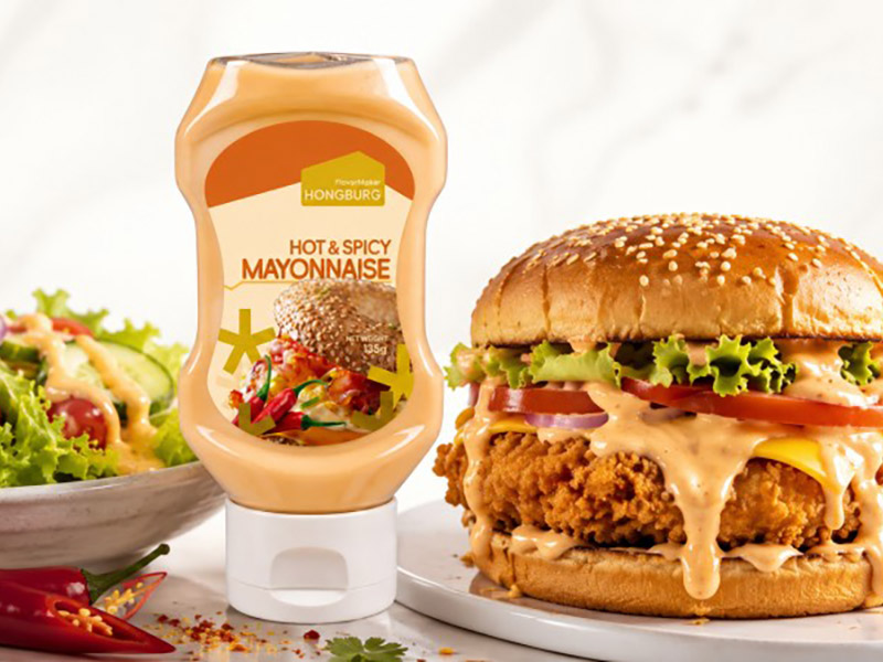 Dives et Cremeo calidum et CONDITUS Mayonnaise