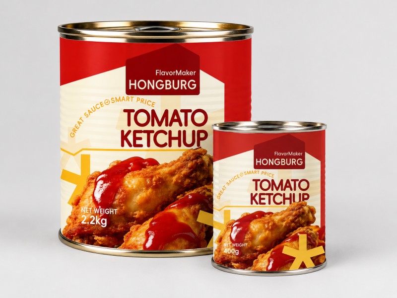 LycopersiciSusceptibility Ketchup in Tin Can
